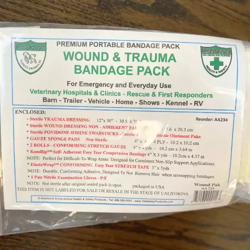 Wound + Trauma Bandage Pack