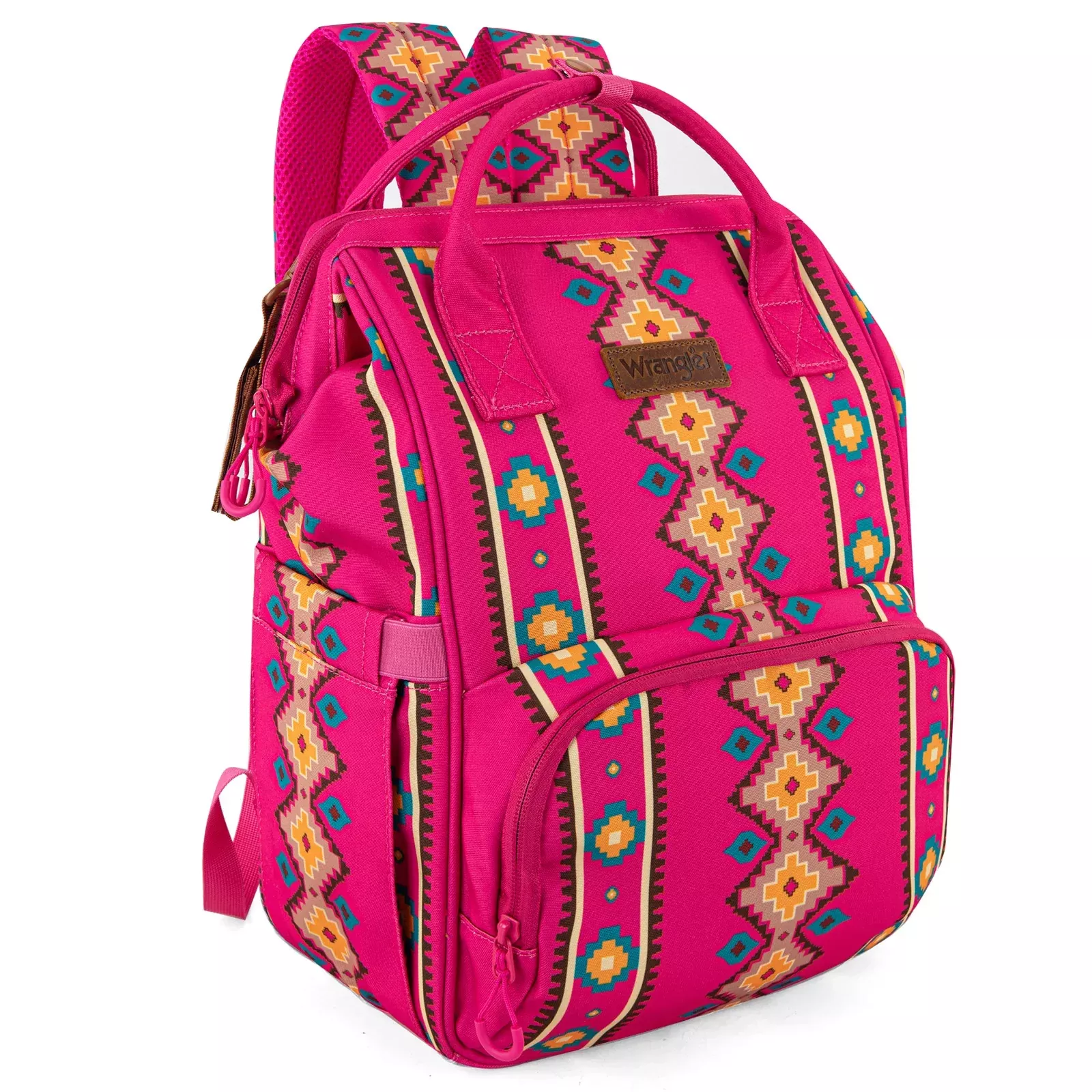 Wrangler Hot Pink Aztec Backpack