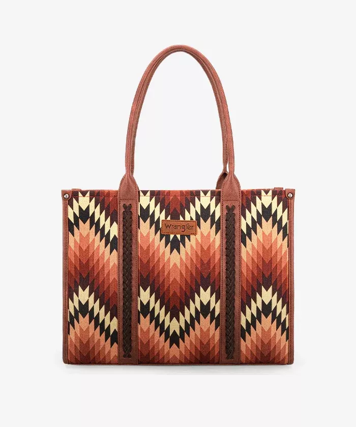 Wrangler Large Brown Aztec Purse