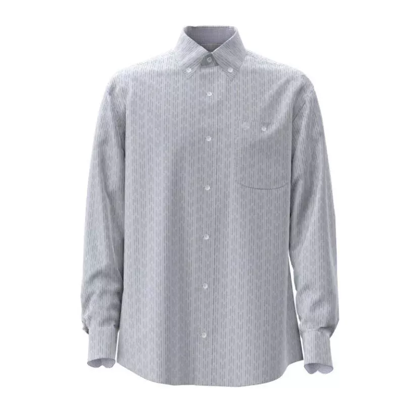 Wrangler Men's George Strait Collection Long Sleeve Shirt - Purple