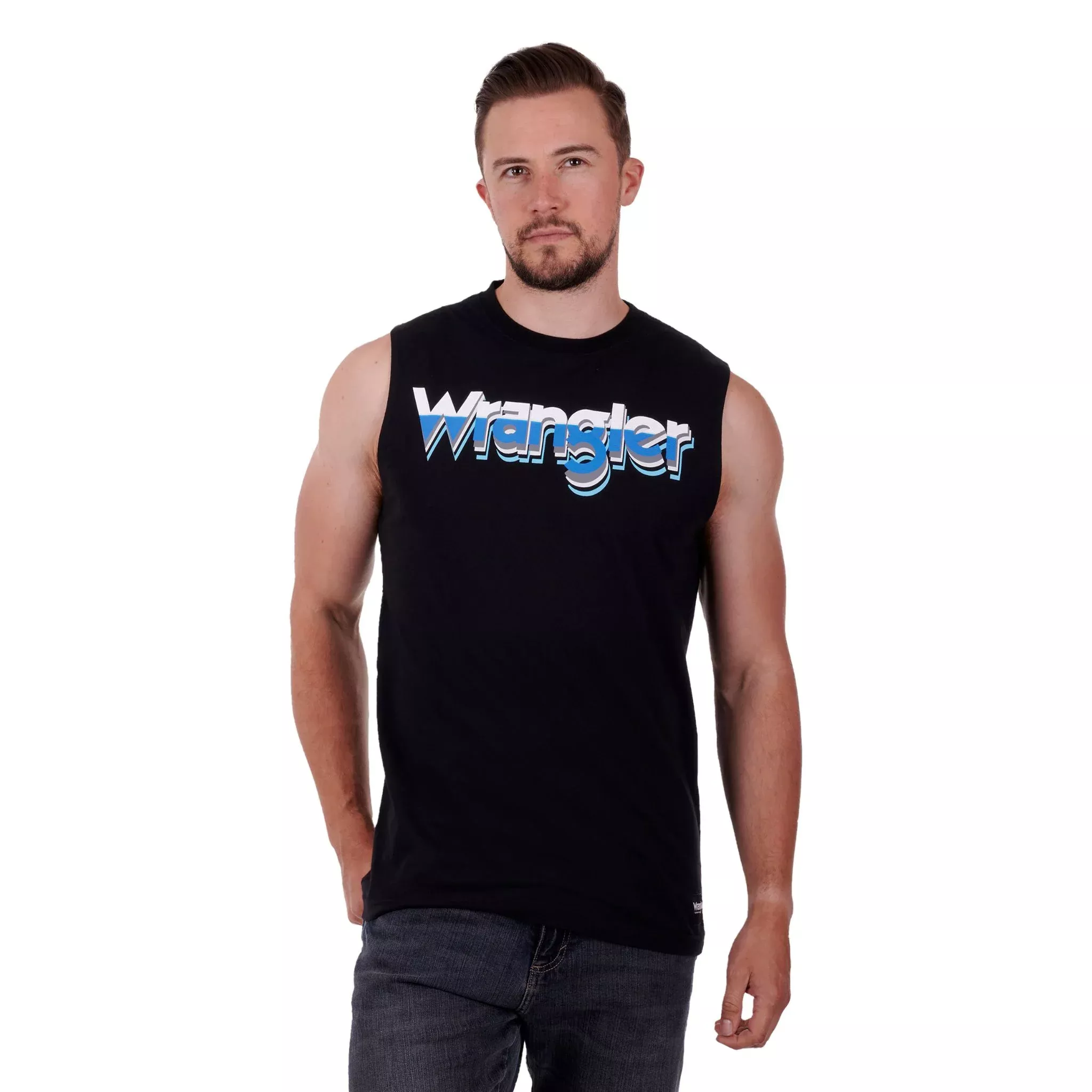 Wrangler Mens Phillips Muscle Tank Top