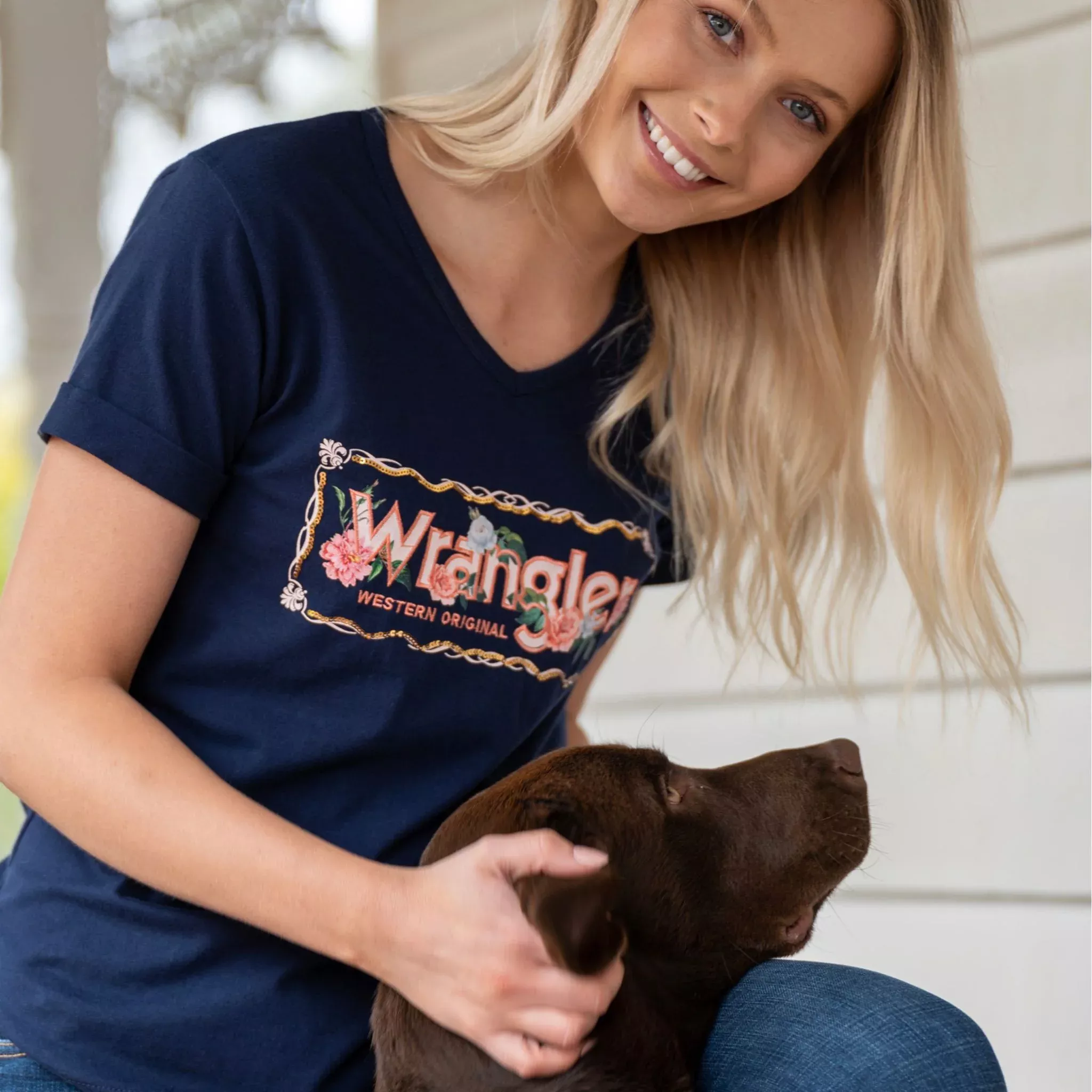 Wrangler Womens Iris Short Sleeve T-Shirt