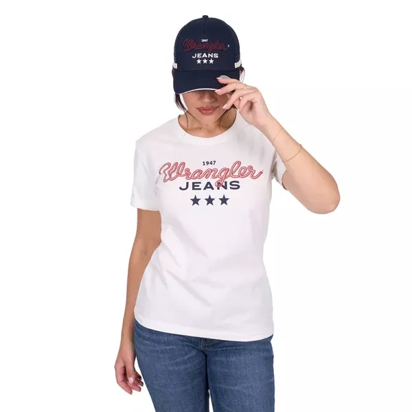Wrangler Womens T-Shirt | Piper | Cream