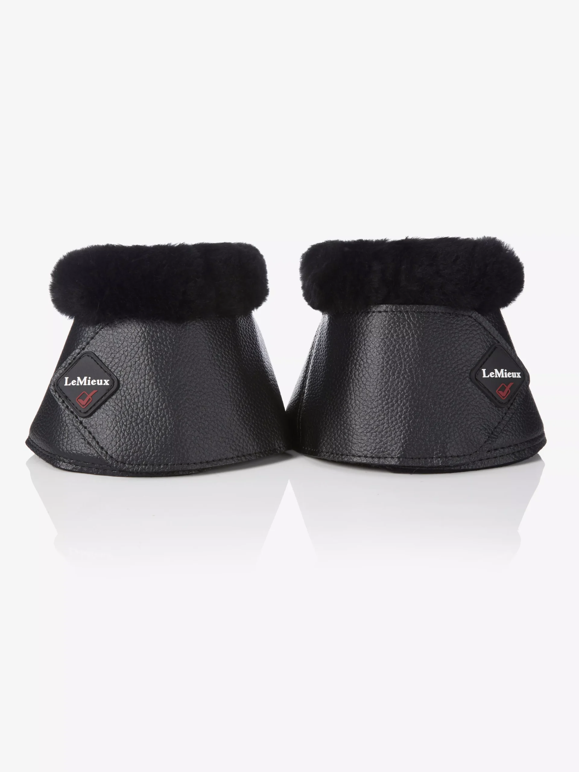 WrapRound Lambswool Over Reach Boots Black