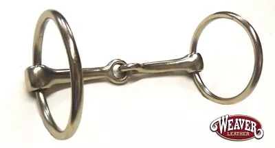 WVR O-RING SNAFFLE BIT NICKEL