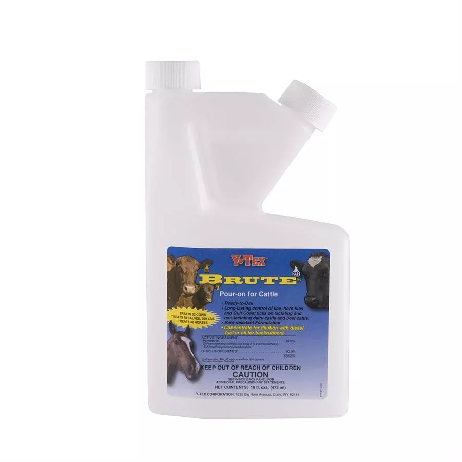 Y-Tex Brute Insecticide for Cattle and Horses