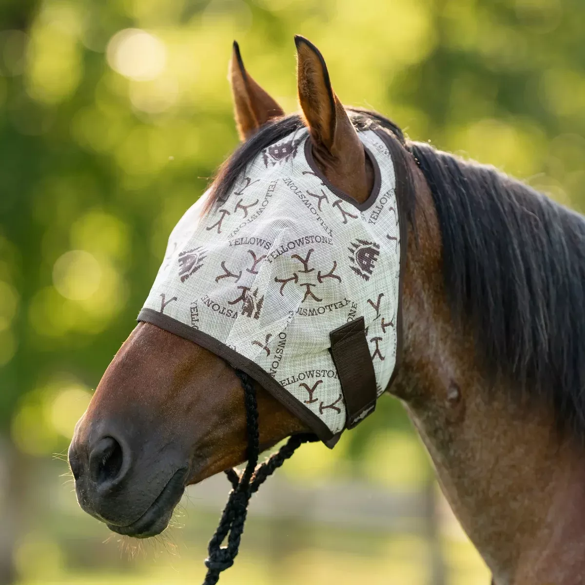 Yellowstone Equine Fly Mask - 73% UV Blocking