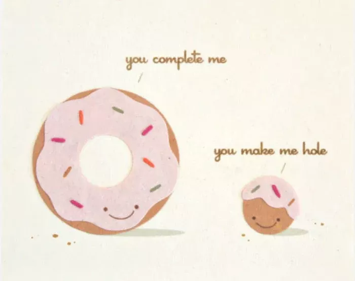 You complete me card