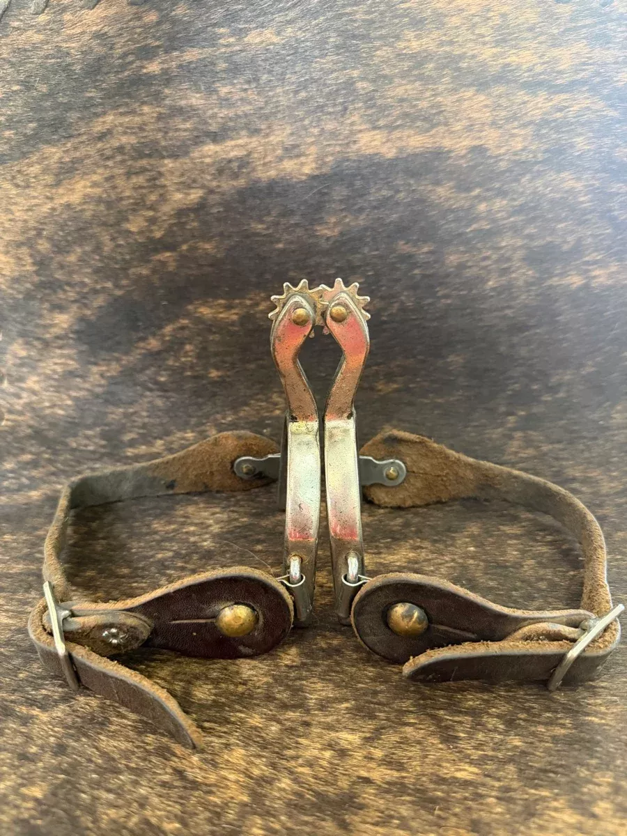Youth Spurs with Leather Spur StrapsSPR1154